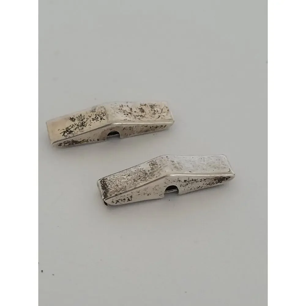 Tiffany And Co. Cufflinks Backs Bullet Style Parts Sterling Silver 925 Vintage